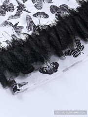 Black and White Gothic Dress Black and White Gothic Dress