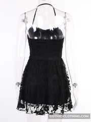 Black Lace Gothic Dress Black Lace Gothic Dress