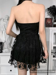 Black Lace Gothic Dress Black Lace Gothic Dress