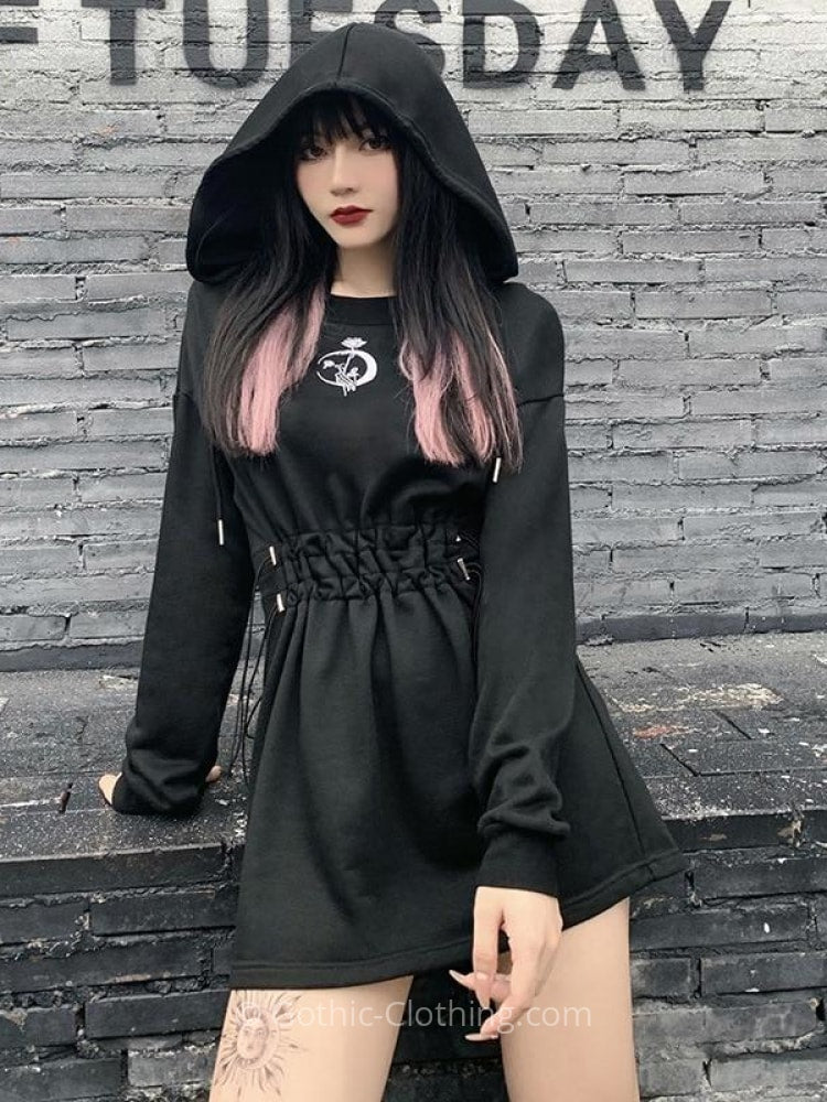 Gothic Hooded Dress Gothic Hooded Dress