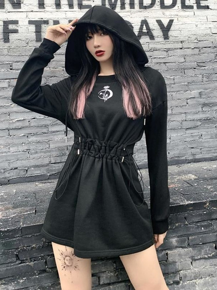 Gothic Hooded Dress