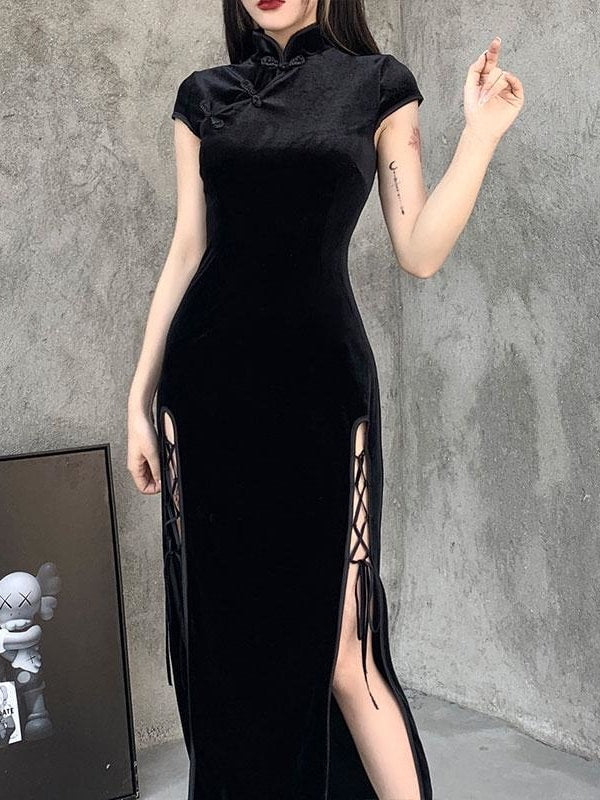 Gothic Maxi Dress