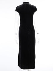 Gothic Maxi Dress