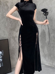 Gothic Maxi Dress