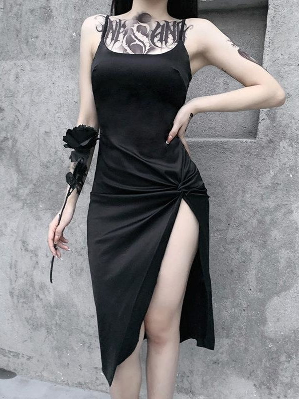 Gothic Midi Dress