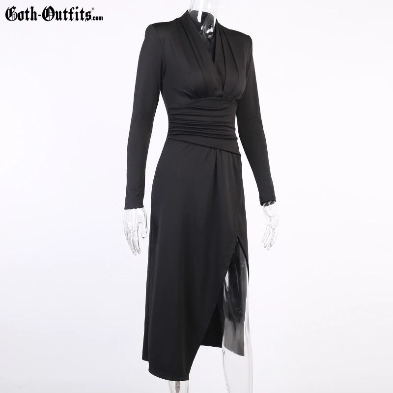 Long Sleeve Gothic Dress Long Sleeve Gothic Dress