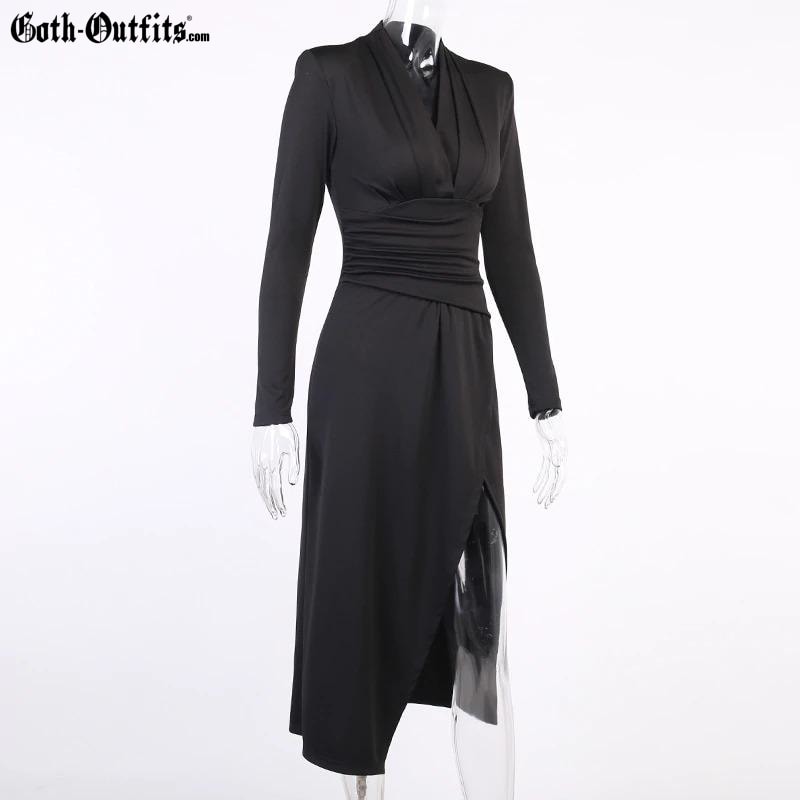 Long Sleeve Gothic Dress