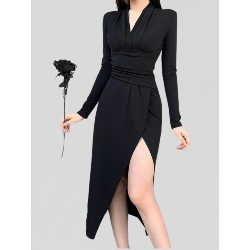 Long Sleeve Gothic Dress Long Sleeve Gothic Dress