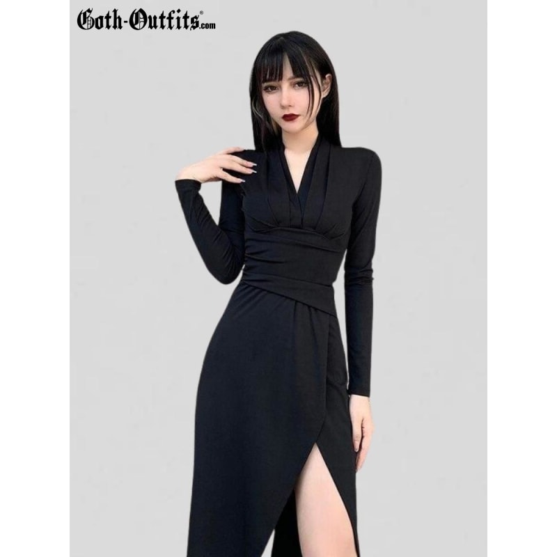 Long Sleeve Gothic Dress Long Sleeve Gothic Dress