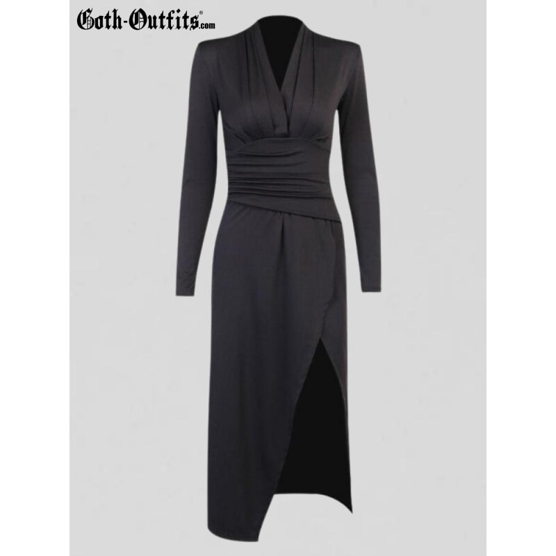 Long Sleeve Gothic Dress Long Sleeve Gothic Dress