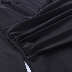Long Sleeve Gothic Dress Long Sleeve Gothic Dress