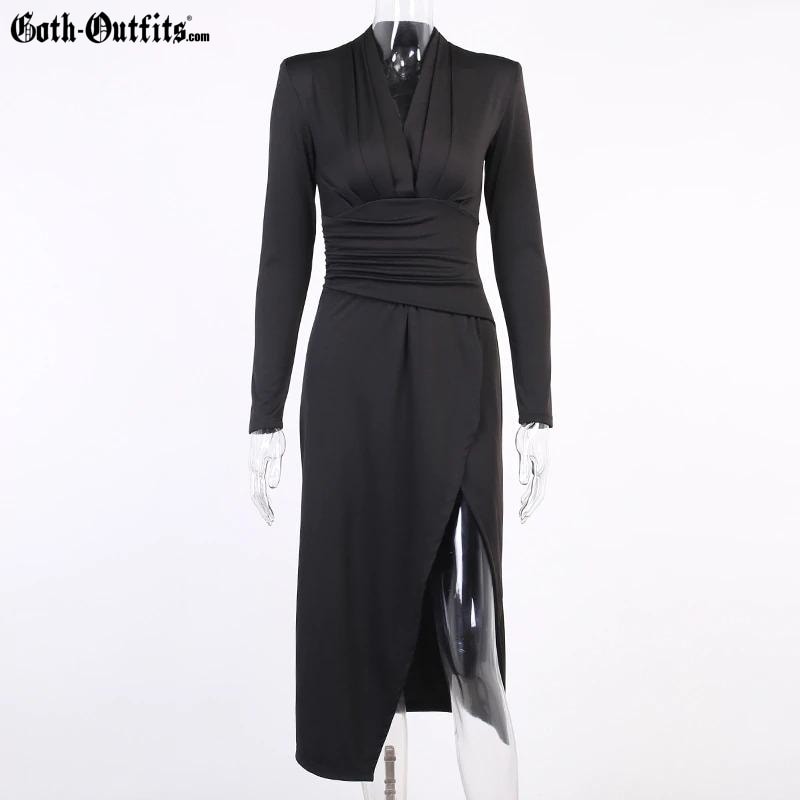 Long Sleeve Gothic Dress Long Sleeve Gothic Dress