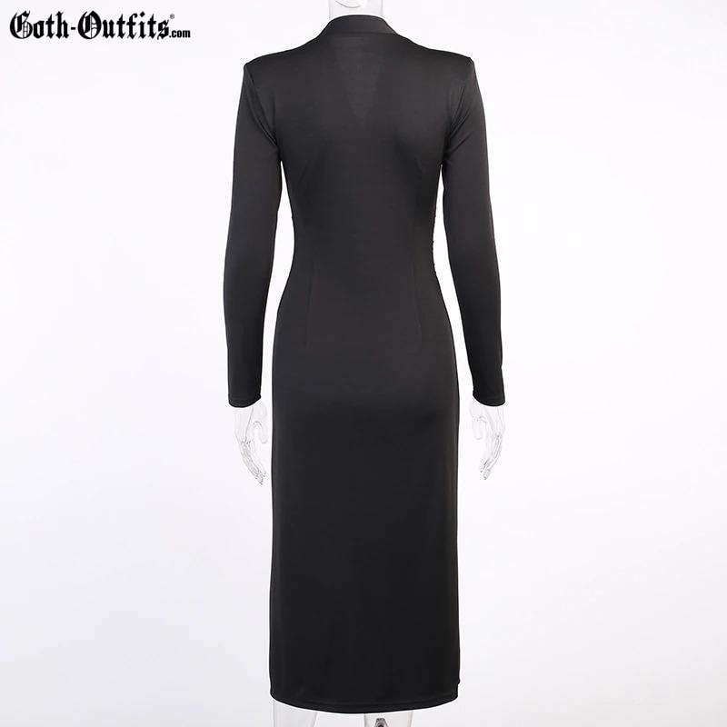 Long Sleeve Gothic Dress Long Sleeve Gothic Dress