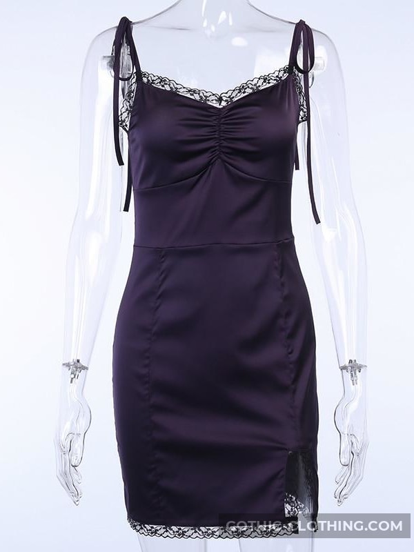 Purple Emo Dress Purple Emo Dress