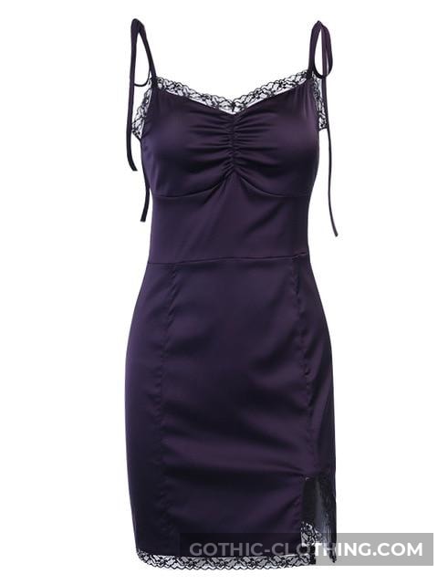 Purple Emo Dress