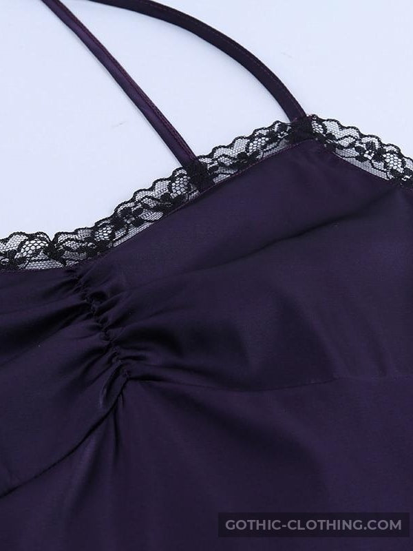 Purple Emo Dress Purple Emo Dress