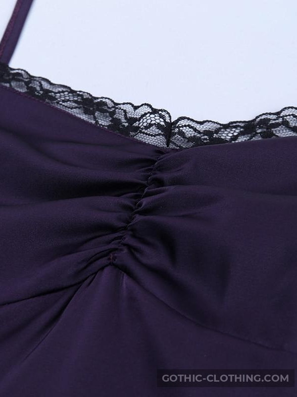 Purple Emo Dress Purple Emo Dress