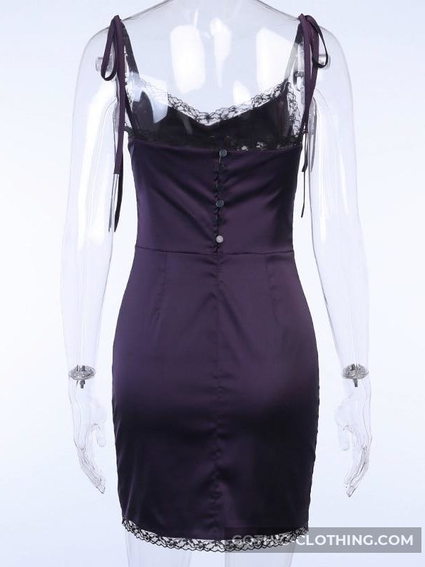 Purple Emo Dress