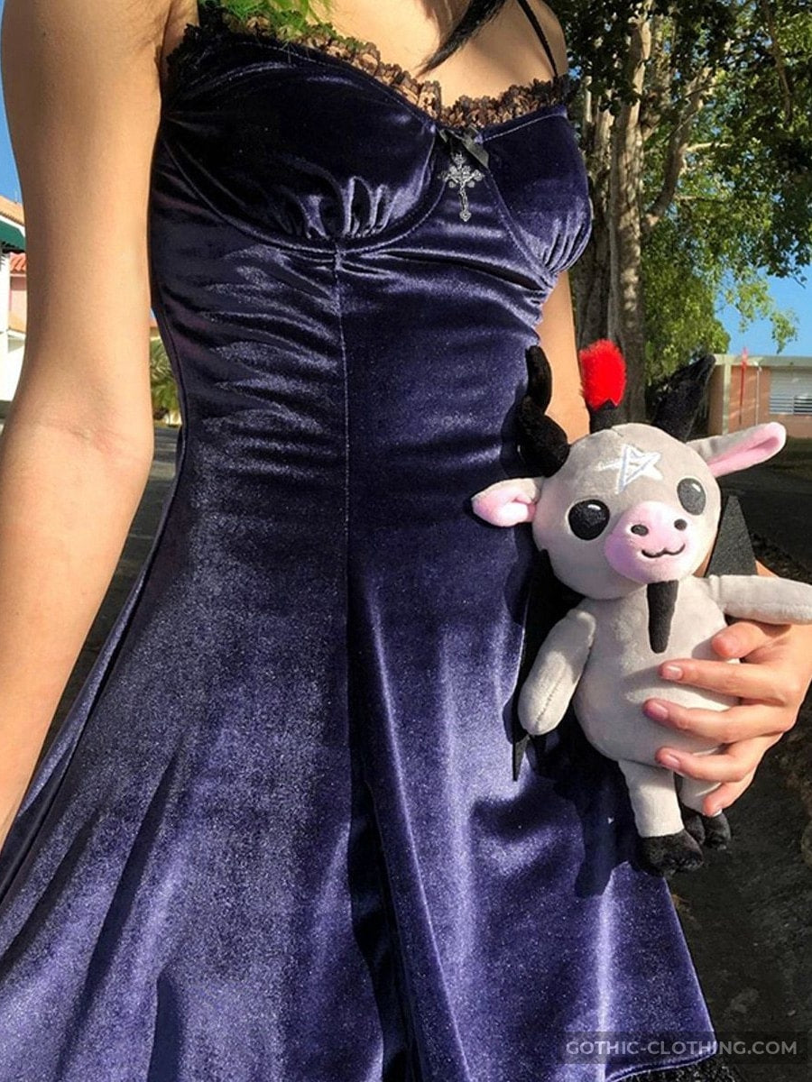 Purple Gothic Dress Purple Gothic Dress