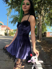 Purple Gothic Dress Purple Gothic Dress
