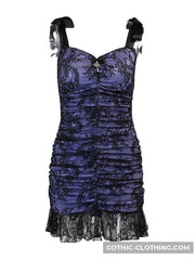 Purple Gothic Dress