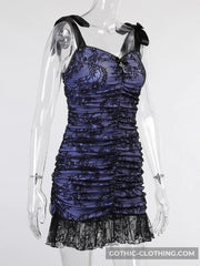 Purple Gothic Dress