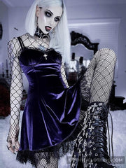 Purple Gothic Dress