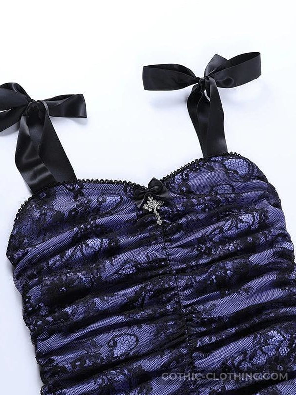 Purple Gothic Dress Purple Gothic Dress