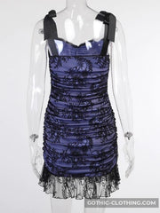 Purple Gothic Dress