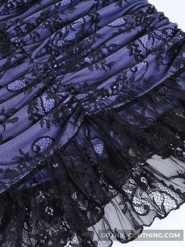 Purple Gothic Dress Purple Gothic Dress