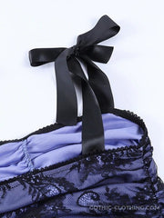 Purple Gothic Dress Purple Gothic Dress