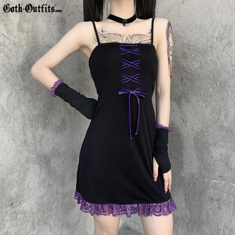 Purple Punk Dress