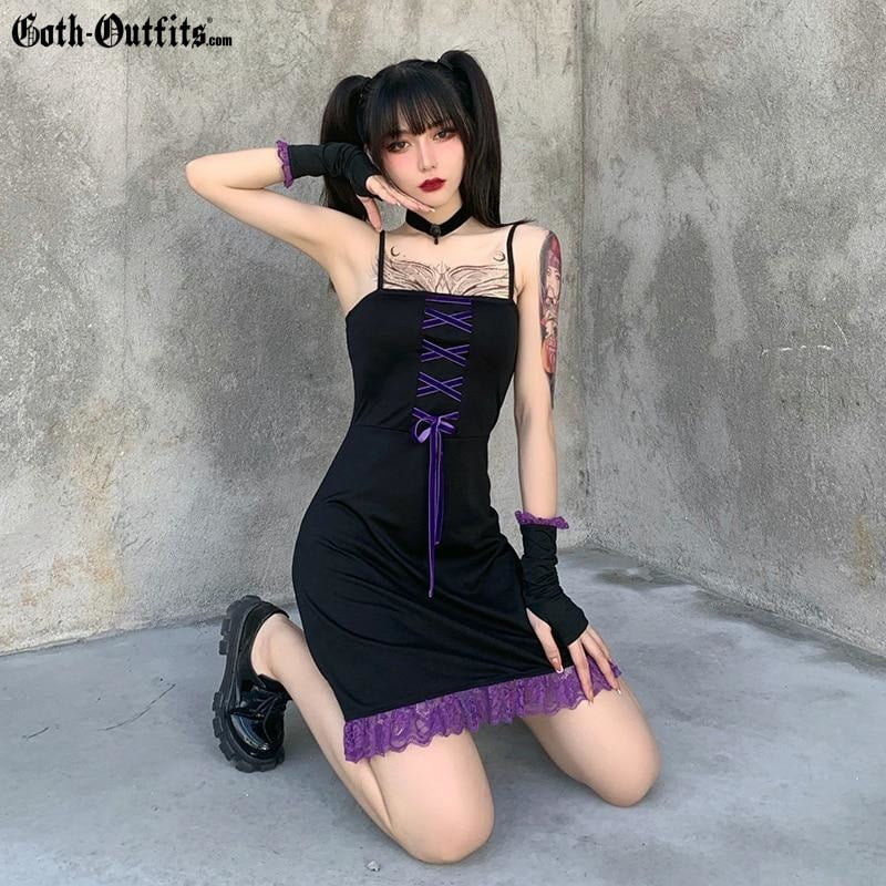 Purple Punk Dress Purple Punk Dress