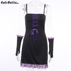 Purple Punk Dress Purple Punk Dress