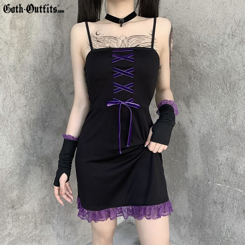 Purple Punk Dress