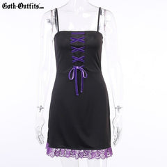 Purple Punk Dress