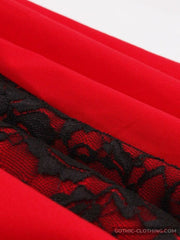Red and Black Gothic Dress Red and Black Gothic Dress