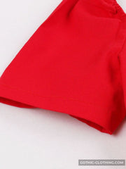 Red and Black Gothic Dress Red and Black Gothic Dress