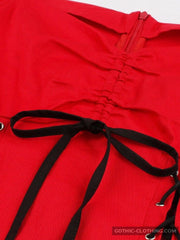 Red and Black Gothic Dress Red and Black Gothic Dress