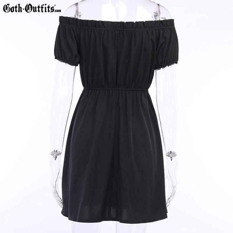 Short Black Gothic Dress Short Black Gothic Dress
