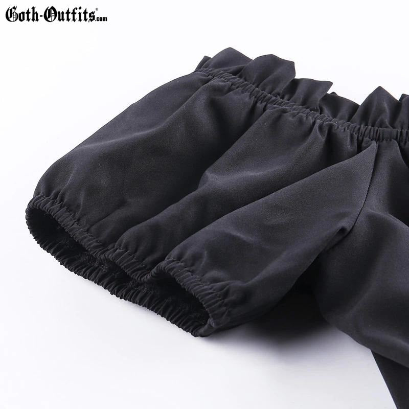 Short Black Gothic Dress Short Black Gothic Dress