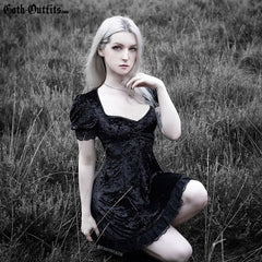 Short Gothic Dress Short Gothic Dress