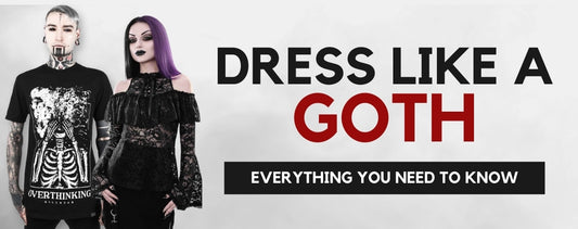 How to dress Goth