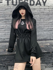 Gothic Hooded Dress