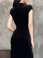 Gothic Maxi Dress