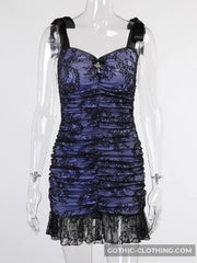 Purple Gothic Dress