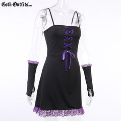 Purple Punk Dress