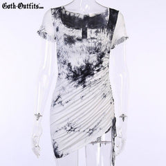 White Gothic Dress